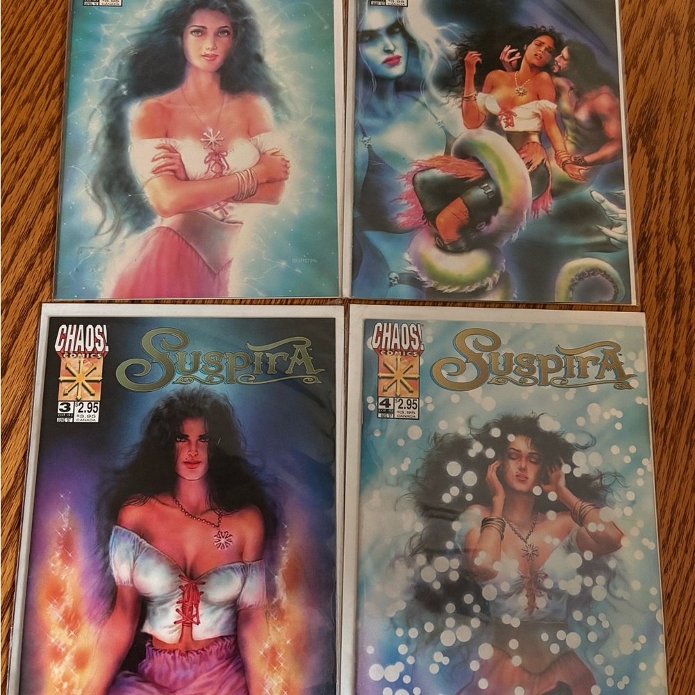 Suspiria Comic Book Lot #1-4